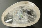 Polished Clear Quartz Dish - Madagascar #336438-1